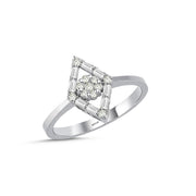 0.26 Karat Baguette Diamond Ring