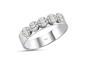0.36 Karat Baguette Diamond Ring