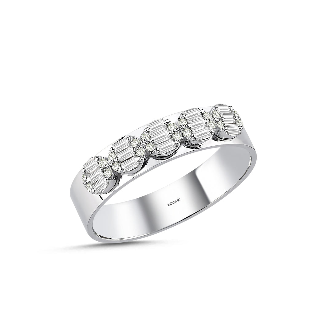 0.36 Karat Baguette Diamond Ring