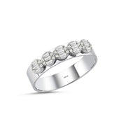 0.36 Karat Baguette Diamond Ring
