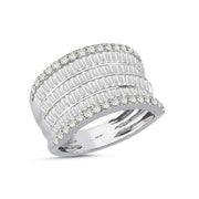1.81 Karat Baguette Diamond Ring