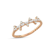 0.24 Karat Baguette Diamond Ring