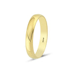 Load image into Gallery viewer, 14ct 4mm Solid Domed Gold Wedding Ring