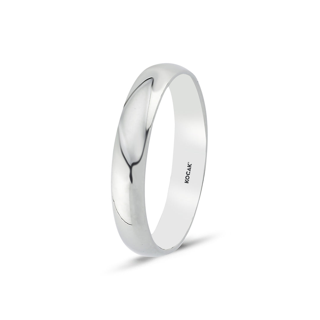 14ct 4mm Solid Domed Gold Wedding Ring
