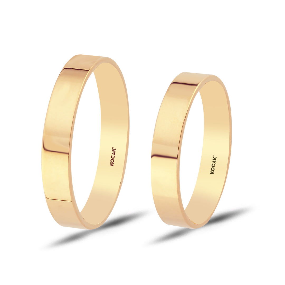 14ct 4mm Solid Gold Wedding Ring