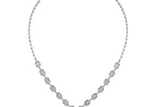 4.64 Karat Diamond Baguette Necklace