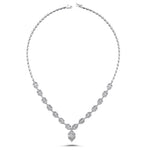 Load image into Gallery viewer, 4.64 Karat Diamond Baguette Necklace