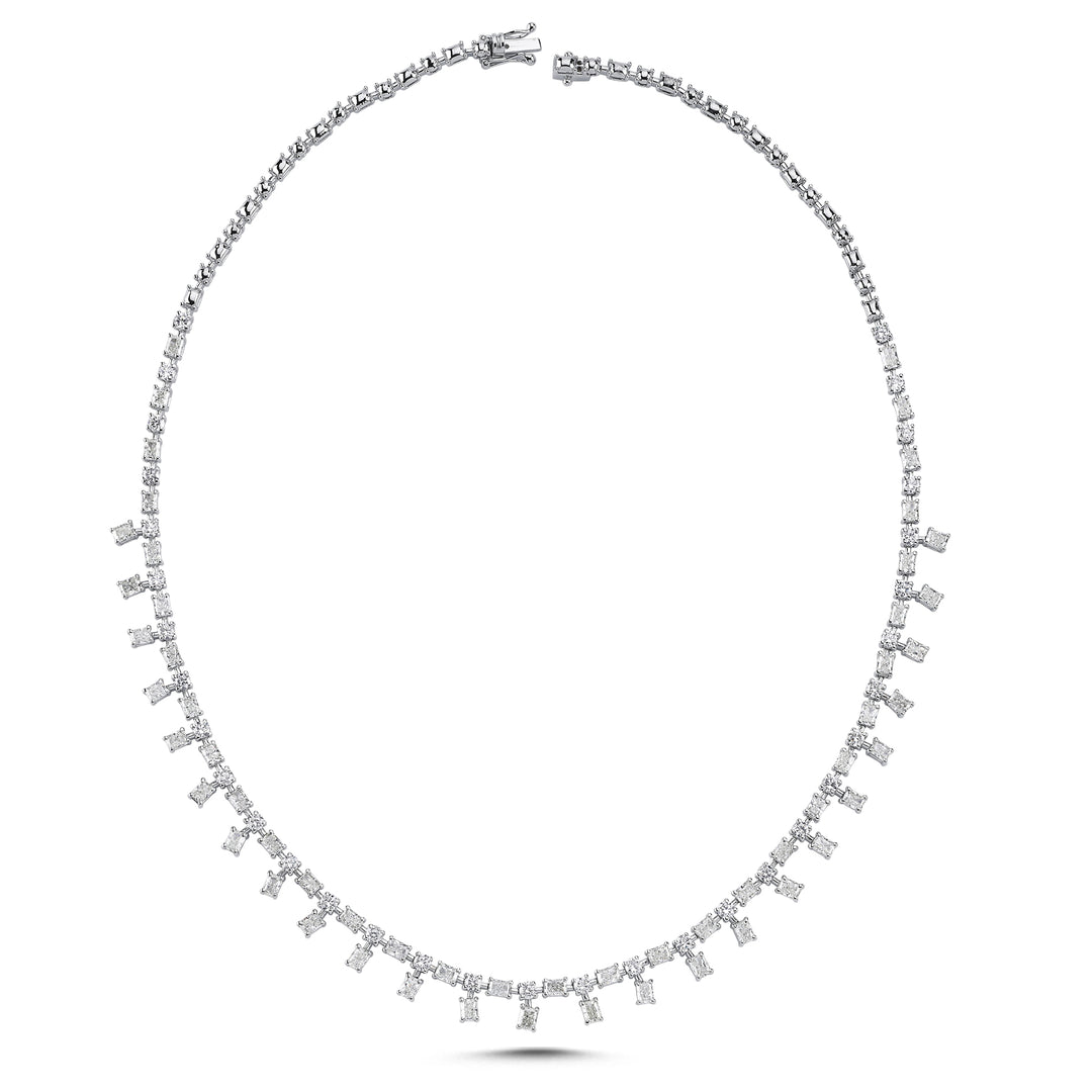 11.44 Karat Diamond Necklace