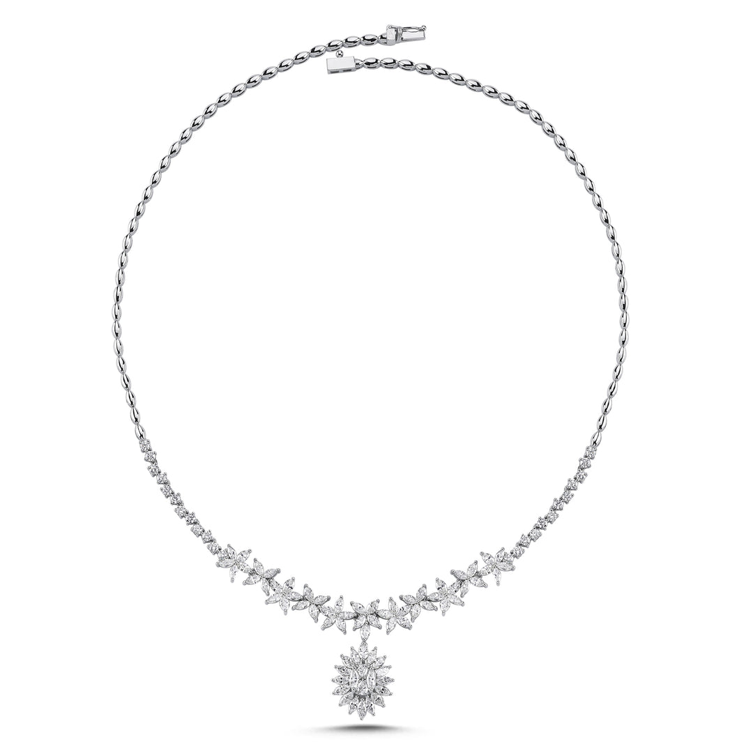 6.81 Karat Diamond Necklace