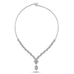 Load image into Gallery viewer, 4.61 Karat Diamond Baguette Necklace