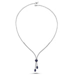 Load image into Gallery viewer, 4.85 Karat Sapphire Diamond Necklace