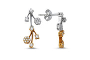 0.36 Karat Diamond Earrings