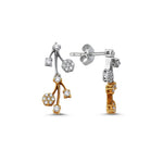 Load image into Gallery viewer, 0.36 Karat Diamond Earrings