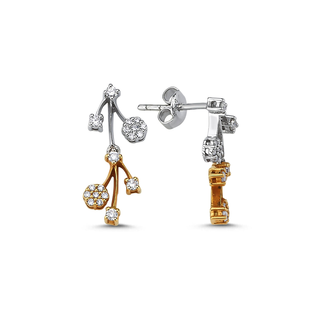 0.36 Karat Diamond Earrings