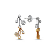 0.36 Karat Diamond Earrings