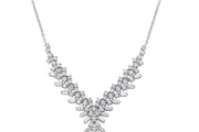 2.07 Karat Diamond Baguette Necklace