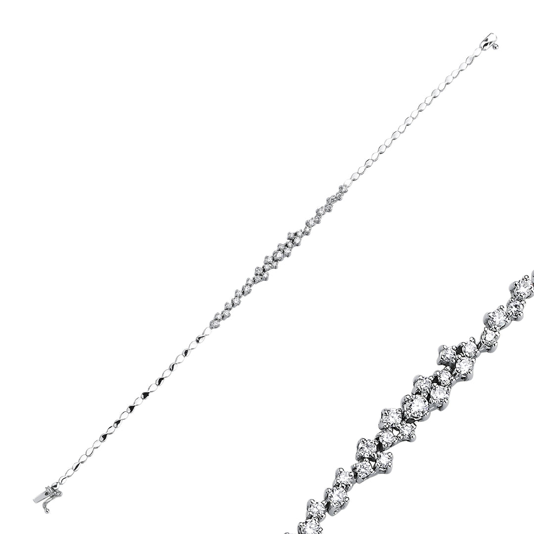 0.67 Karat Diamond Bracelet