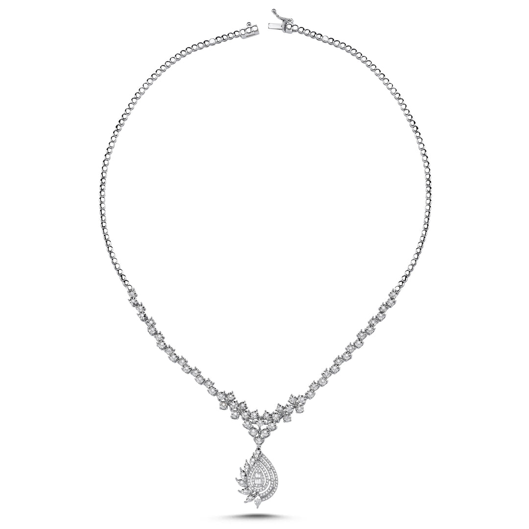0.93 Karat Diamond Necklace