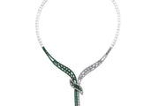 5.50 Karat Emerald Diamond Necklace