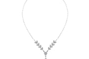 1.43 Karat Emerald Diamond Necklace
