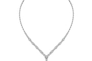 4.62 Karat Baguette Diamond Necklace