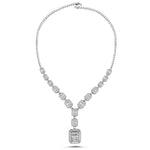 Load image into Gallery viewer, 7.89 Karat Baguette Diamond Necklace