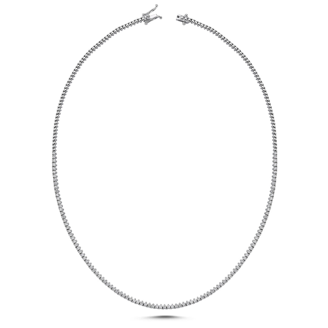 2.77 Karat Su yolu Diamond Necklace