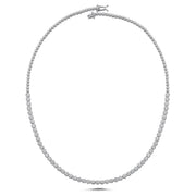 4.58 Karat Su yolu Diamond Necklace