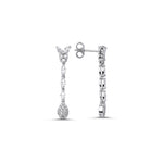 Load image into Gallery viewer, 0.80 Karat Diamond Earrings