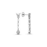 0.80 Karat Diamond Earrings
