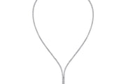 6.70 Karat Su yolu Diamond Necklace