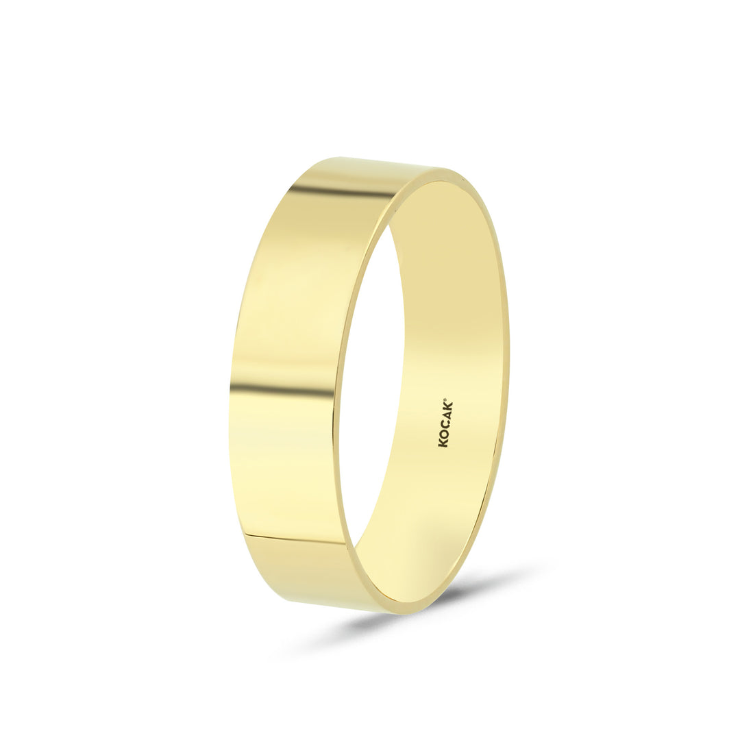 14ct 6mm Hollow Gold Wedding Ring
