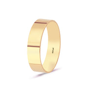 14ct 6mm Hollow Gold Wedding Ring