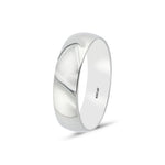 Load image into Gallery viewer, 14ct 6mm Solid Domed Gold Wedding Ring