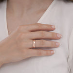 Load image into Gallery viewer, 14ct 6mm Solid Domed Gold Wedding Ring