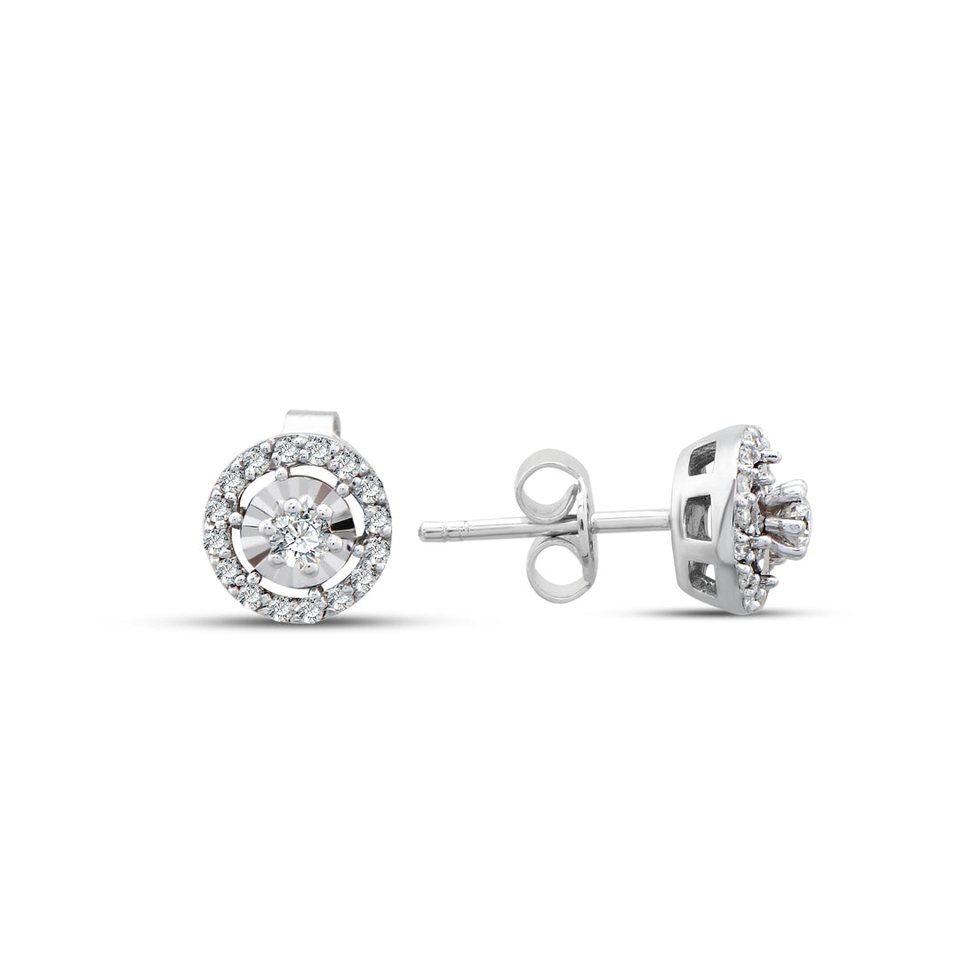0.26 Karat Diamond Earrings