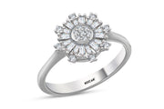0.33 Karat Baguette Diamond Ring