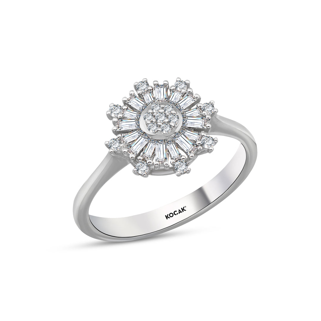 0.33 Karat Baguette Diamond Ring