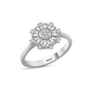 0.33 Karat Baguette Diamond Ring