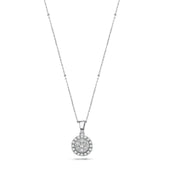 0.19 Karat Diamond Necklace