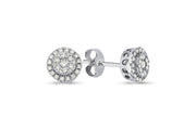 0.39 Karat Diamond Earrings
