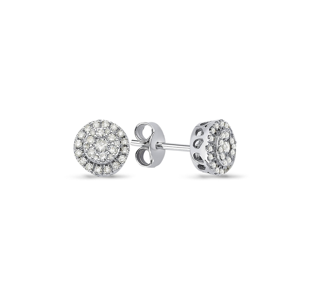0.39 Karat Diamond Earrings