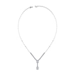 Load image into Gallery viewer, 0.89 Karat Diamond Baguette Necklace