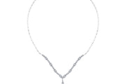 2.15 Karat Diamond Baguette Necklace
