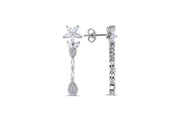 1.43 Karat Diamond Earrings