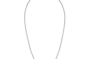 6.68 Karat Pink Sapphire Diamond Necklace