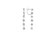 0.95 Karat Diamond Earrings