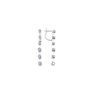 0.95 Karat Diamond Earrings