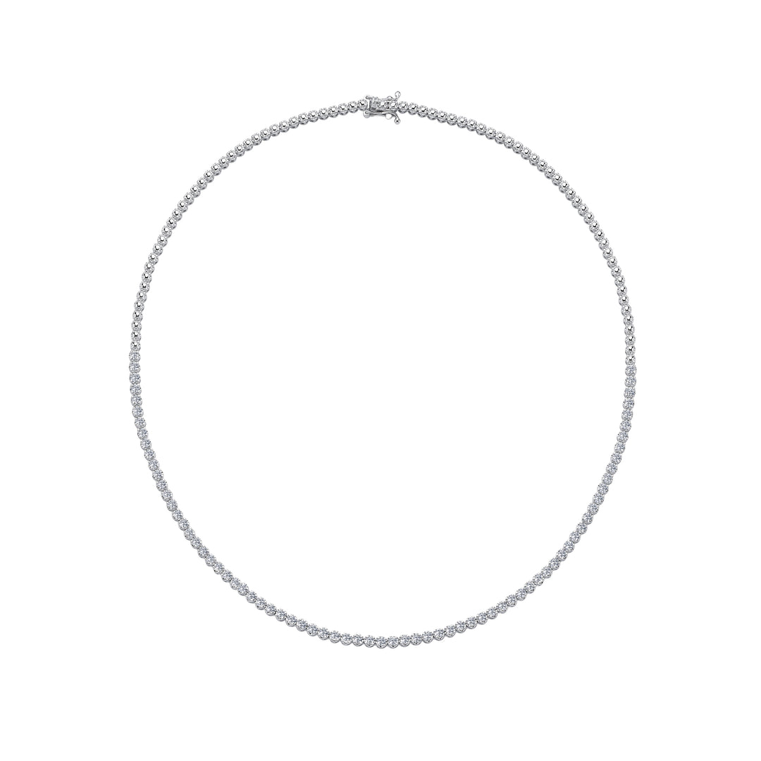 2.65 Karat Diamond Tennis Necklace