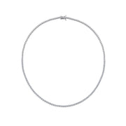 2.65 Karat Diamond Tennis Necklace